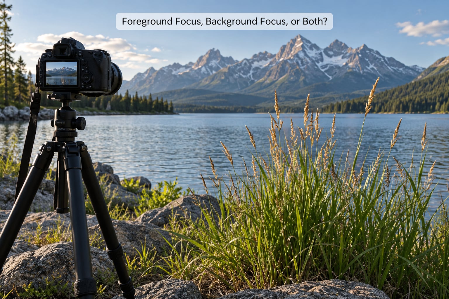 Foreground Focus, Background Focus, or Both?