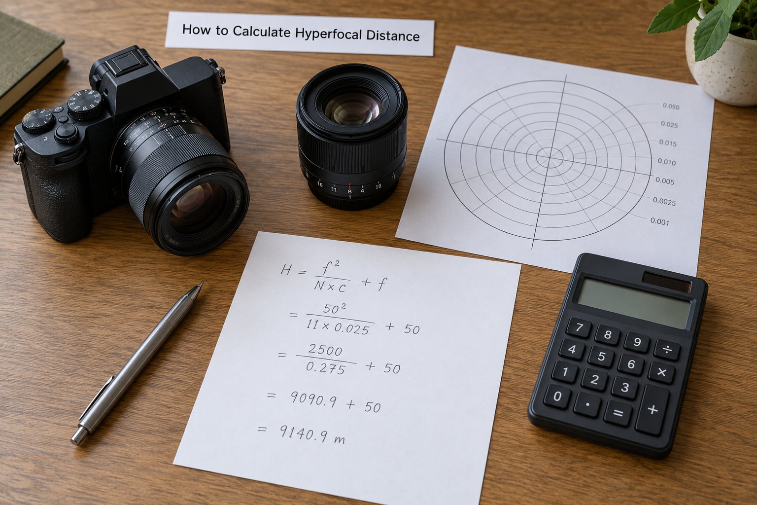 How to Calculate Hyperfocal Distance
