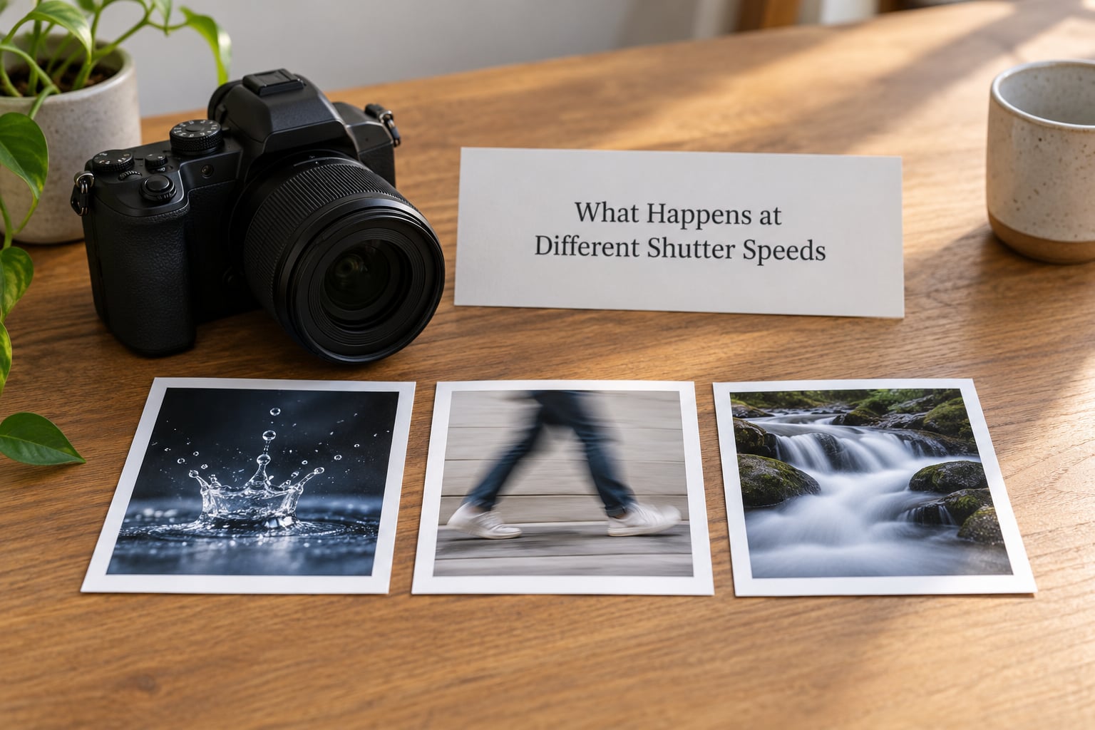 What Happens at Different Shutter Speeds