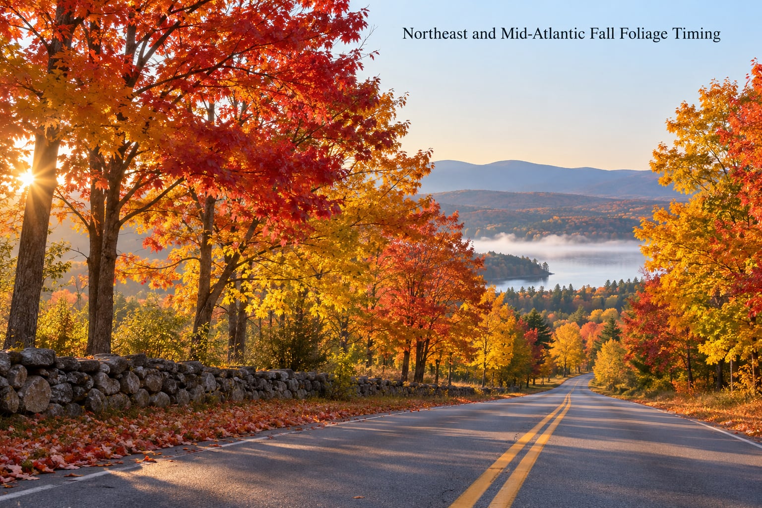 Northeast and Mid-Atlantic Fall Foliage Timing