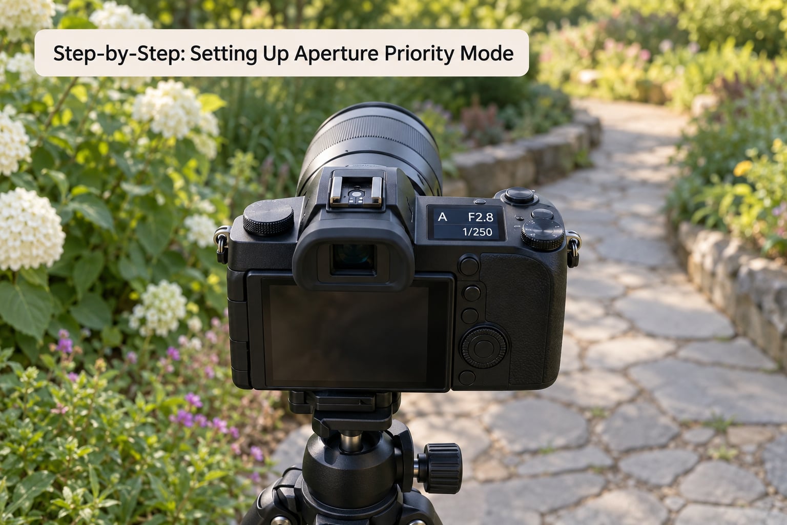 Step-by-Step: Setting Up Aperture Priority Mode