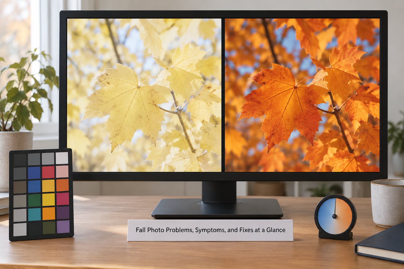 Fall Photo Problems, Symptoms, and Fixes at a Glance