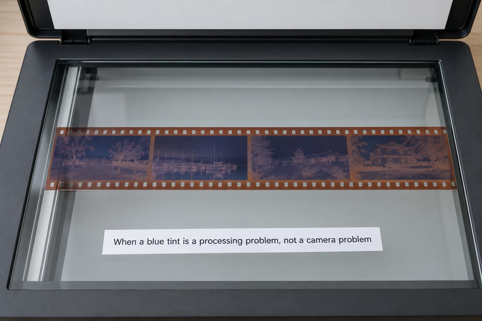 When a blue tint is a processing problem, not a camera problem