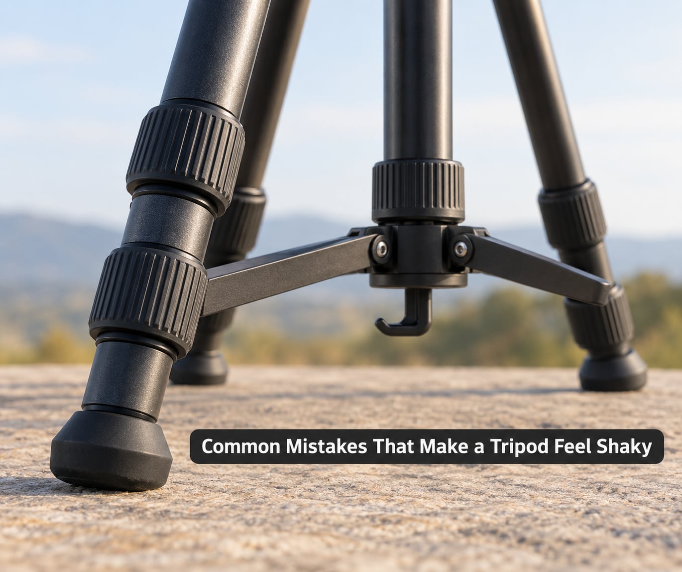 Common Mistakes That Make a Tripod Feel Shaky